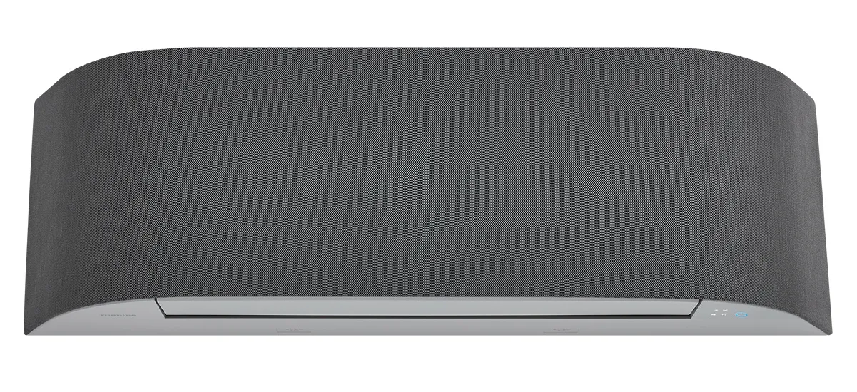 Designová klimatizace Toshiba Haori s textilním čelem