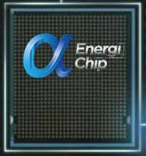Odznak Alpha Energy Chip technologie iECO